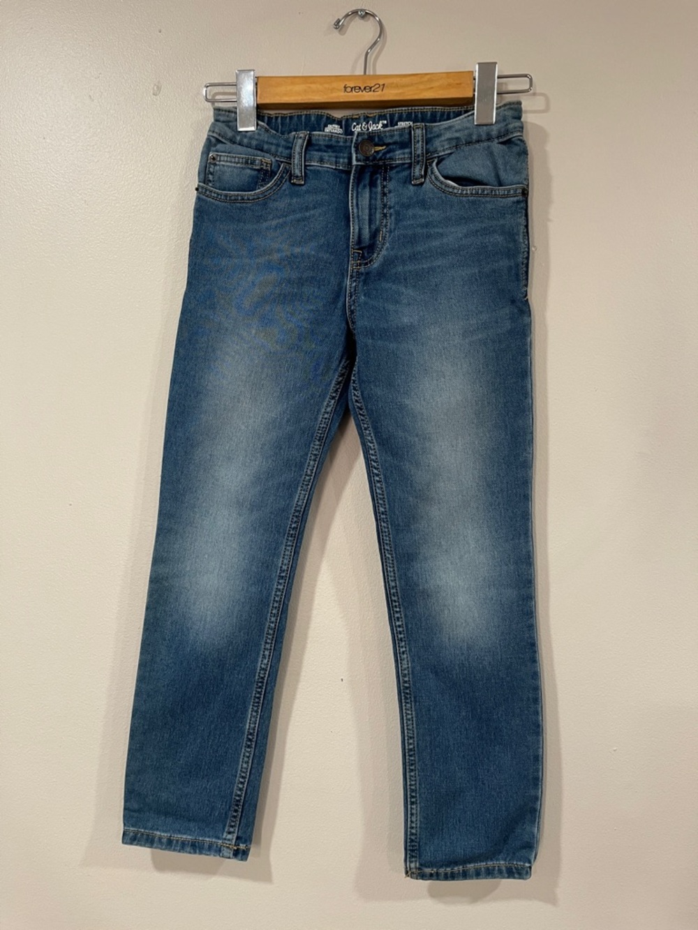 CAT & JACK Boys Blue Skinny Jeans. Size 10